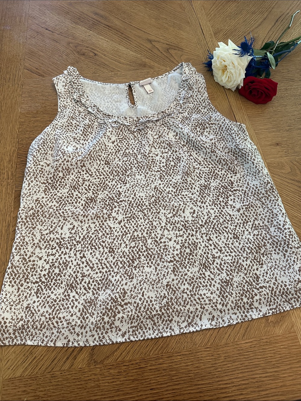 Merona Brown Speckled Sleeveless Camisole